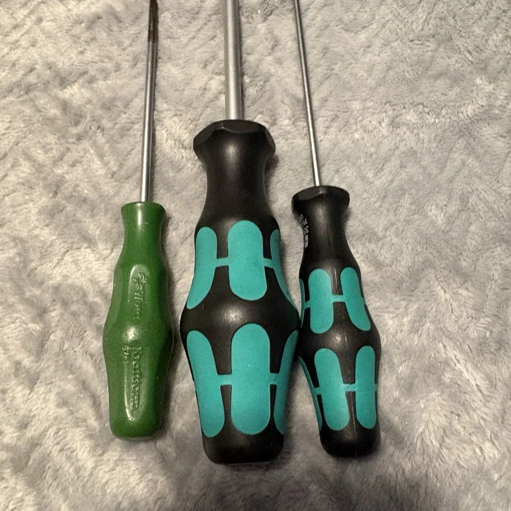 WERA Phillips & Flat Screwdrivers - Various (3 total)